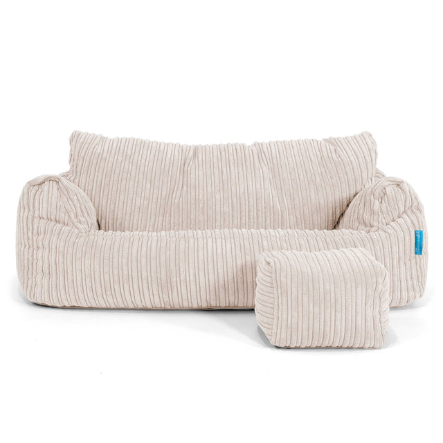 Josephine Kinderzitzak Bank 1-5 jaar oud - Corduroy Ivoor 02