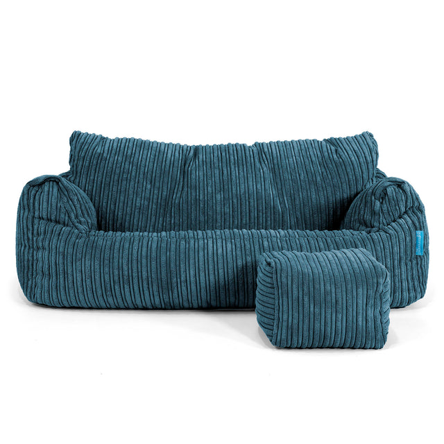Josephine Kinderzitzak Bank 1-5 jaar oud - Corduroy Marineblauw 02