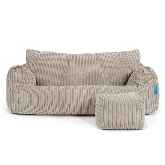 Josephine Kinderzitzak Bank 1-5 jaar oud - Corduroy Mink 02
