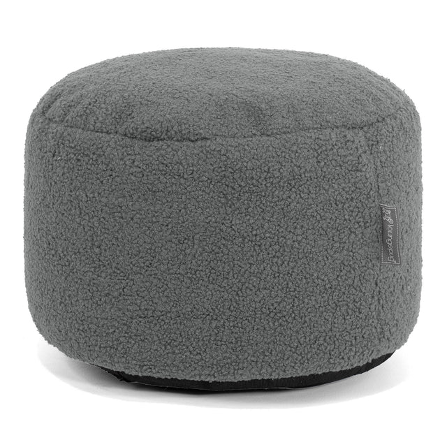 Kleine Ronde Voetenbank - Boucle Grijs 01