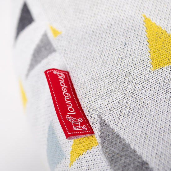 Kleine Voetenbank - Gebreid Geometrische driehoek 02