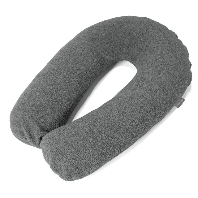 Knuffelkussen - Boucle Grijs 01