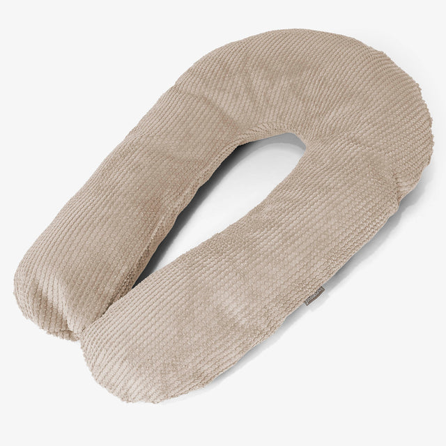 Knuffelkussen - Pompom Crème 01