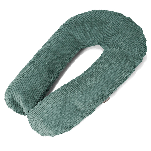 Knuffelkussen - Pompom Mosgroen 01