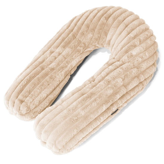 Knuffelkussen - Ultra Pluche Corduroy Crème 01