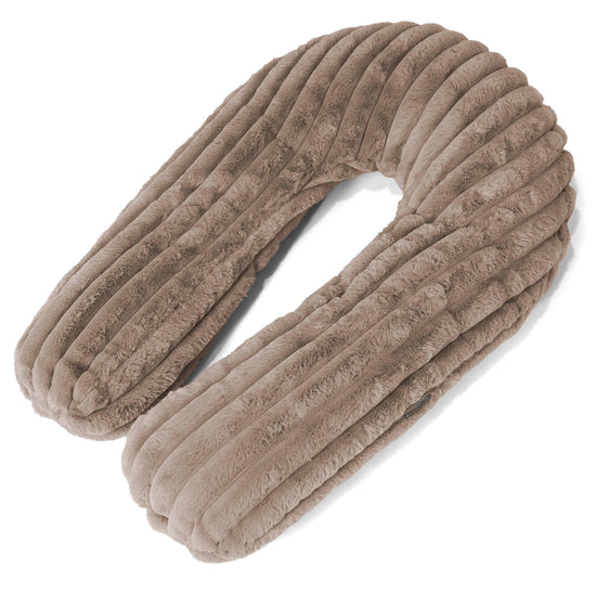 Knuffelkussen - Ultra Pluche Corduroy Mink 01