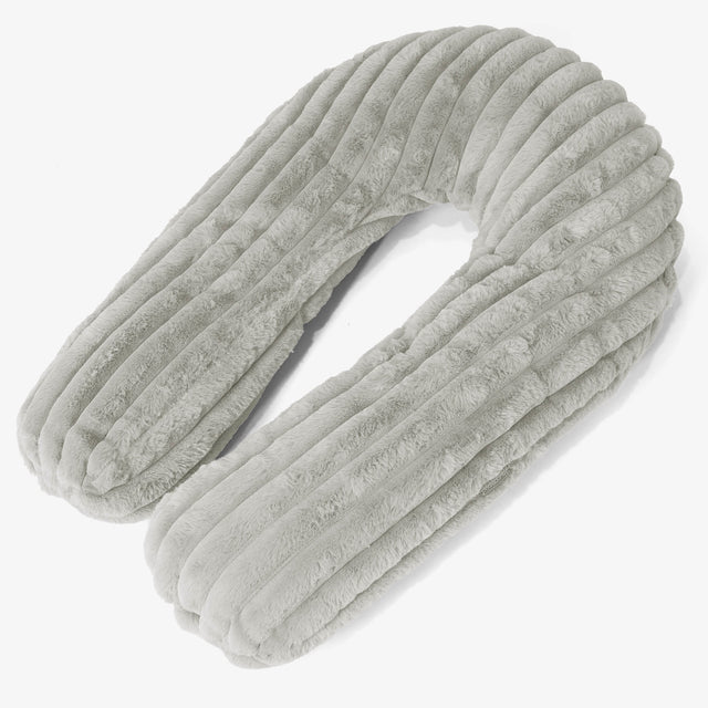 Knuffelkussen - Ultra Pluche Corduroy Saliegroen 01