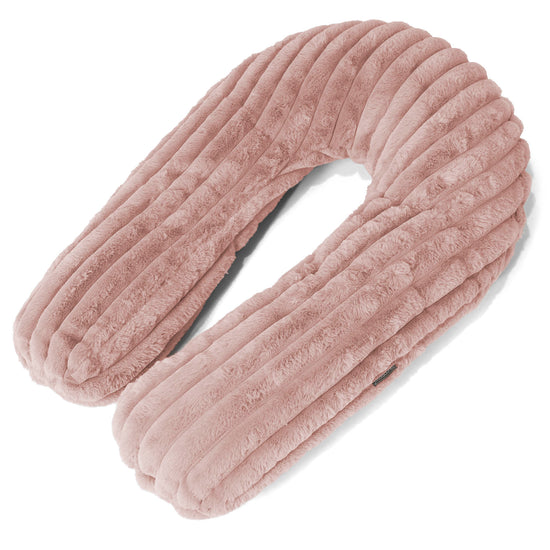 Knuffelkussen - Ultra Pluche Corduroy Stoffig Roze 01