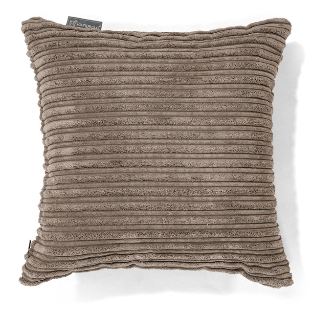 Kussenhoes 47 x 47cm - Corduroy Beigegrijs 01