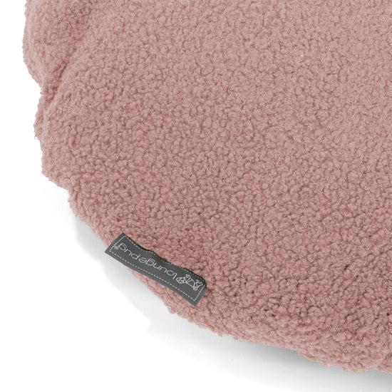 Kussenhoes Rond 50cm - Boucle Roze 02