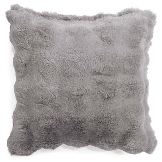 Kussenhoes 47 x 47cm - Namaakbont Bubble Grijs 01