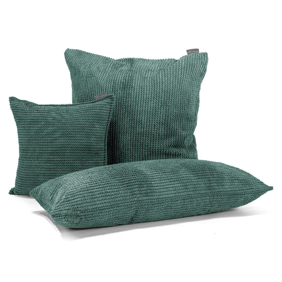 Kussenhoes 47 x 47cm - Pompom Mosgroen 04
