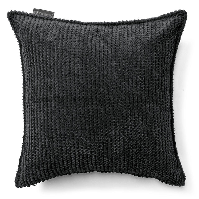 Kussenhoes 47 x 47cm - Pompom Zwart 01
