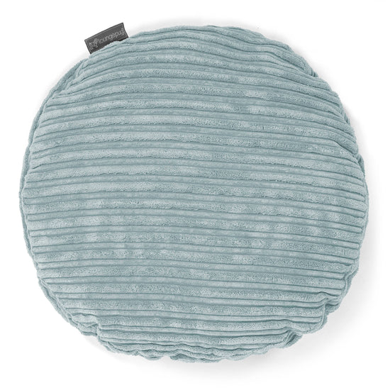 Kussenhoes Rond 50cm - Corduroy Mintgroen 01