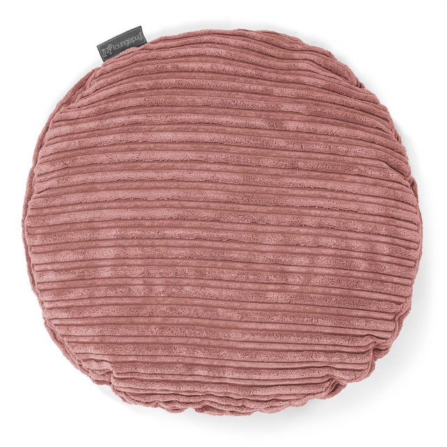 Kussenhoes Rond 50cm - Corduroy Perzik 01