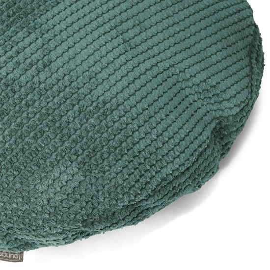 Kussenhoes Rond 50cm - Pompom Mosgroen 02