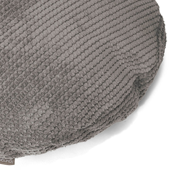 Kussenhoes Rond 50cm - Pompom Antraciet 02