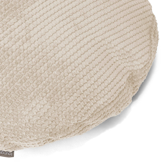 Kussenhoes Rond 50cm - Pompom Crème 02