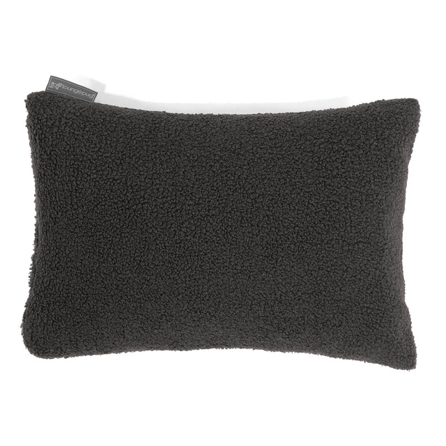 Langwerpige Kussenhoes 35 x 50cm - Boucle Graphite Grijs 01