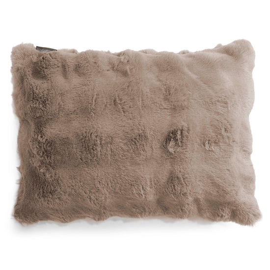 Langwerpige Kussenhoes 35 x 50cm - Namaakbont Bubble Mink 01