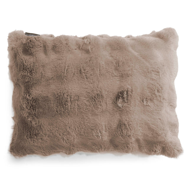 Langwerpige Kussenhoes 35 x 50cm - Namaakbont Bubble Mink 01