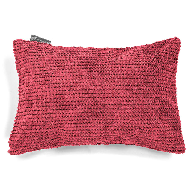 Langwerpige Kussenhoes 35 x 50cm - Pompom Pastelrood 01