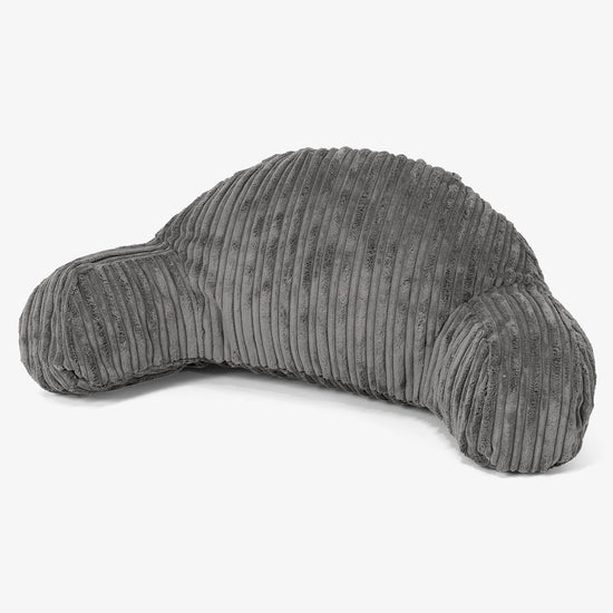 Leeskussen met Hoge Rugsteun voor Kinderen - Corduroy Graphite Grijs 01