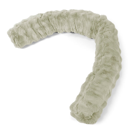 Rolkussen XL - Namaakbont Bubble Saliegroen 01