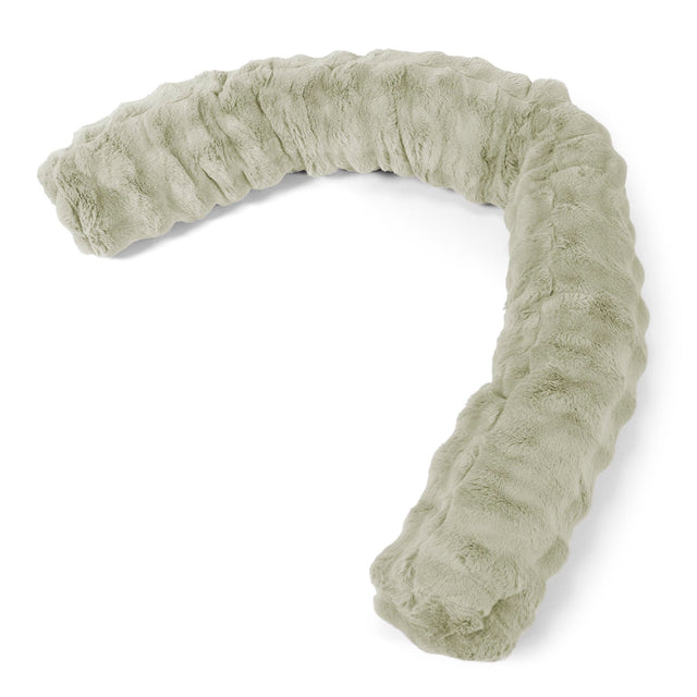 Rolkussen XL - Namaakbont Bubble Saliegroen 01