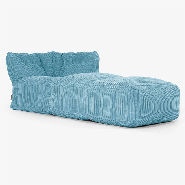 Modulaire Zitzakbank, Rechter Chaise-Module Vervangende Hoes - Corduroy 01