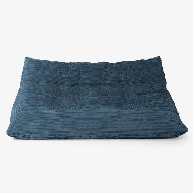 Noah Vloer Zitzakbank - Corduroy Marineblauw 01