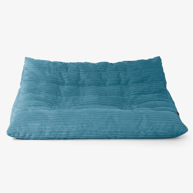 Noah Vloer Zitzakbank - Corduroy Petrol 01