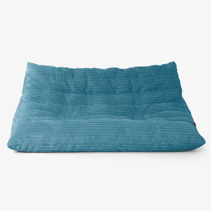 Noah Vloer Zitzakbank - Corduroy Petrol 01