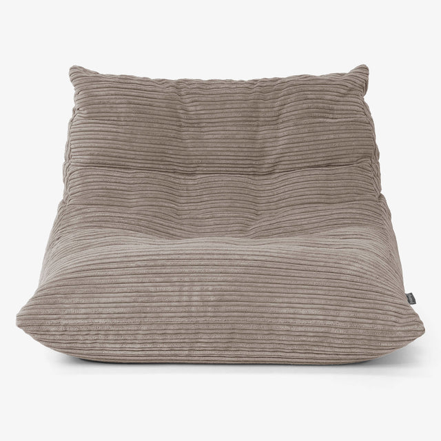 Noah Vloer Zitzakstoel - Corduroy Beigegrijs 01