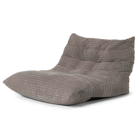 Noah Vloer Zitzakstoel - Corduroy Graphite Grijs 02