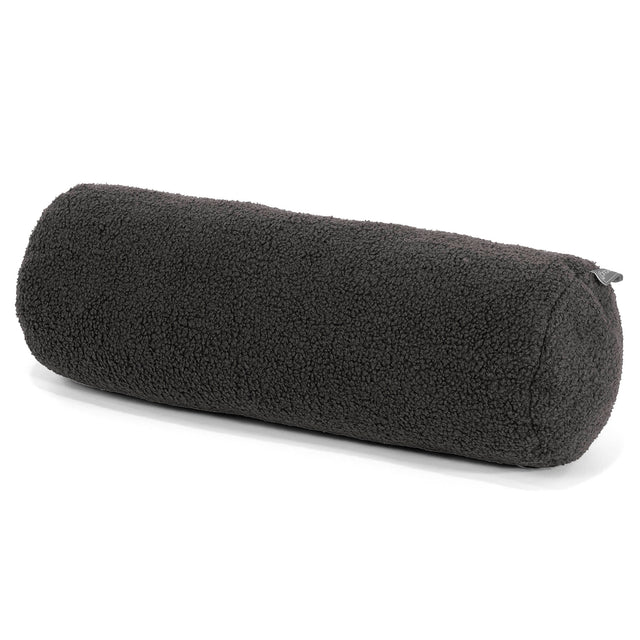 Rolkussenhoes 20 x 55cm - Boucle Graphite Grijs 01
