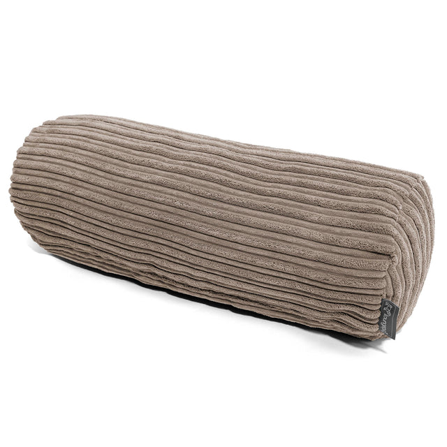 Rolkussenhoes 20 x 55cm - Corduroy Beigegrijs 01
