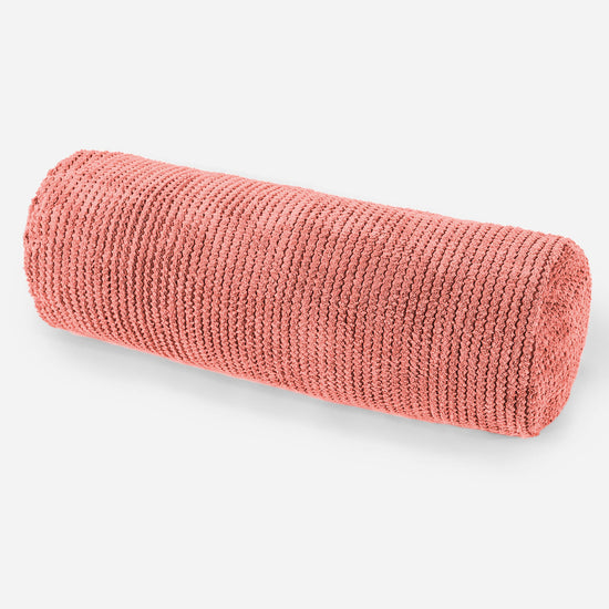 Rolkussenhoes 20 x 55cm - Pompom Pompoenoranje 01