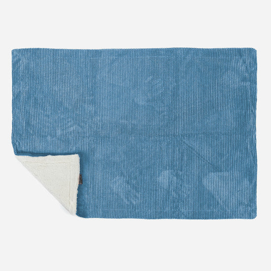 Sherpa-sprei / Deken - Pompom Sky 03