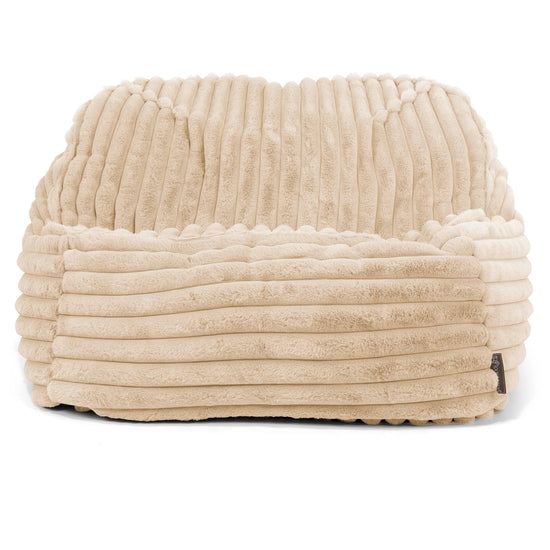 Zitzakstoel Sloucher - Ultra Pluche Corduroy Crème 02