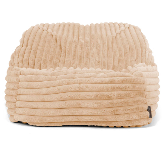 Zitzakstoel Sloucher - Ultra Pluche Corduroy Perzik 02