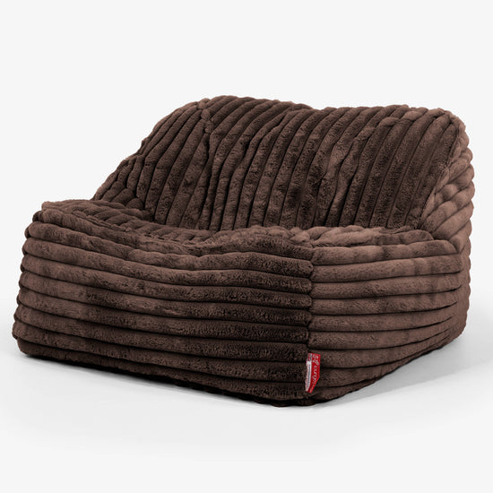 Zitzakstoel Sloucher - Ultra Pluche Corduroy Sabel 01