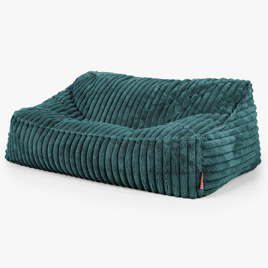 Zitzakbank Sloucher - Ultra Pluche Corduroy Teal 01