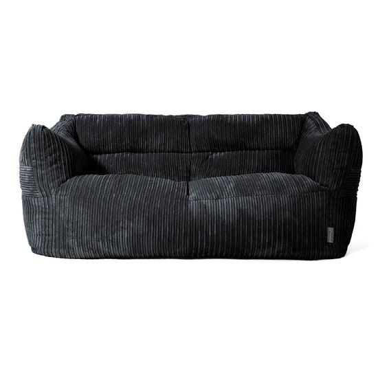 Victor Zitzakbank - Corduroy Zwart 01