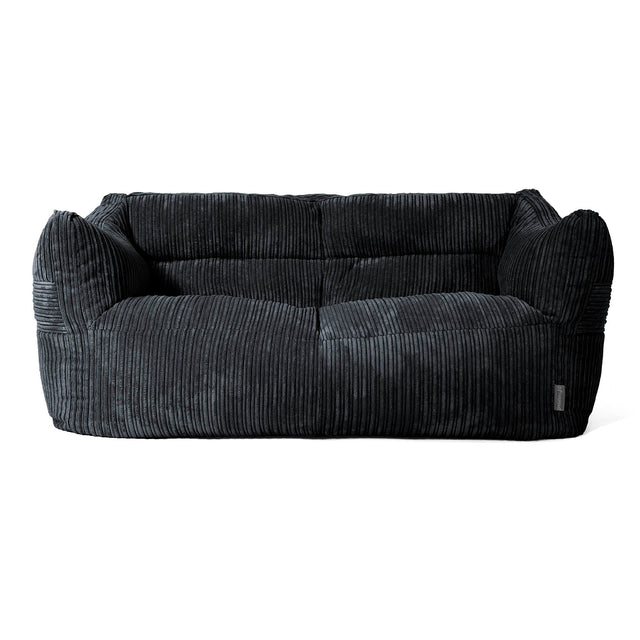 Victor Zitzakbank - Corduroy Zwart 01