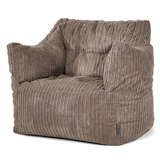 Victor Zitzakfauteuil - Corduroy Beigegrijs 01