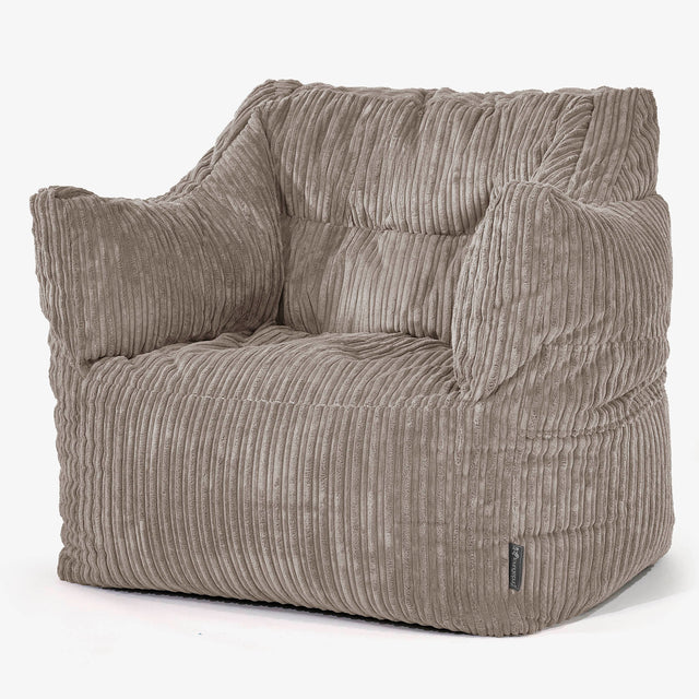 Victor Zitzakfauteuil - Corduroy Beigegrijs 01