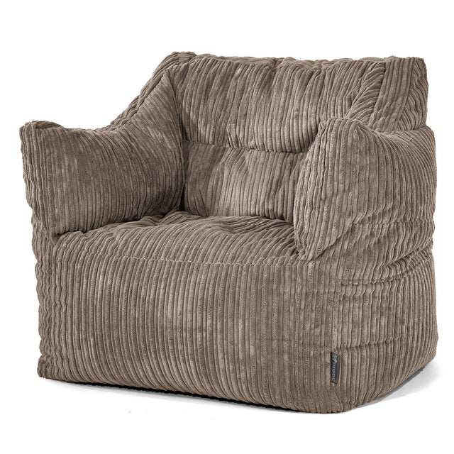 Victor Zitzakfauteuil - Corduroy Beigegrijs 01