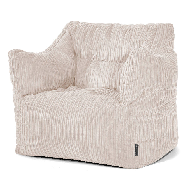 Victor Zitzakfauteuil - Corduroy Ivoor 01