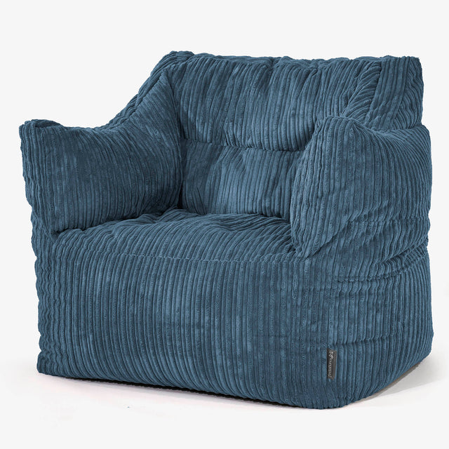 Victor Zitzakfauteuil - Corduroy Marineblauw 01